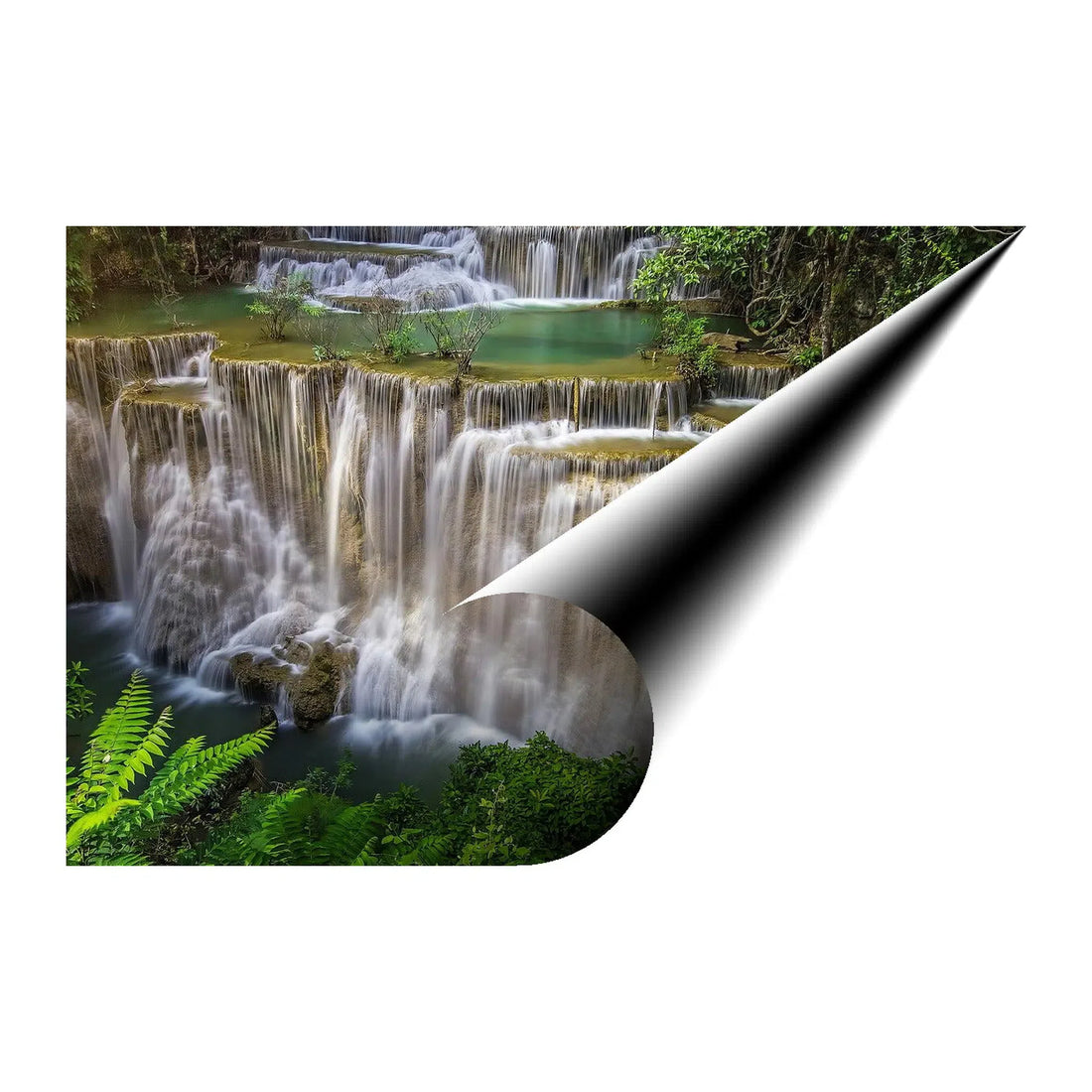 Nature's Flow Waterfall Giclée Print 32613 Visual Wall Art