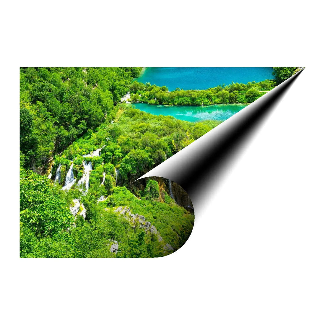 Vibrant Green Oasis Giclée Print 32617 Visual Wall Art