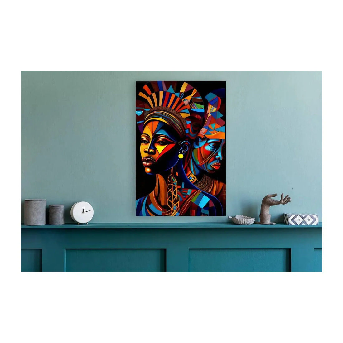 Serious Expression Ethnic 23101 Visual Wall Art