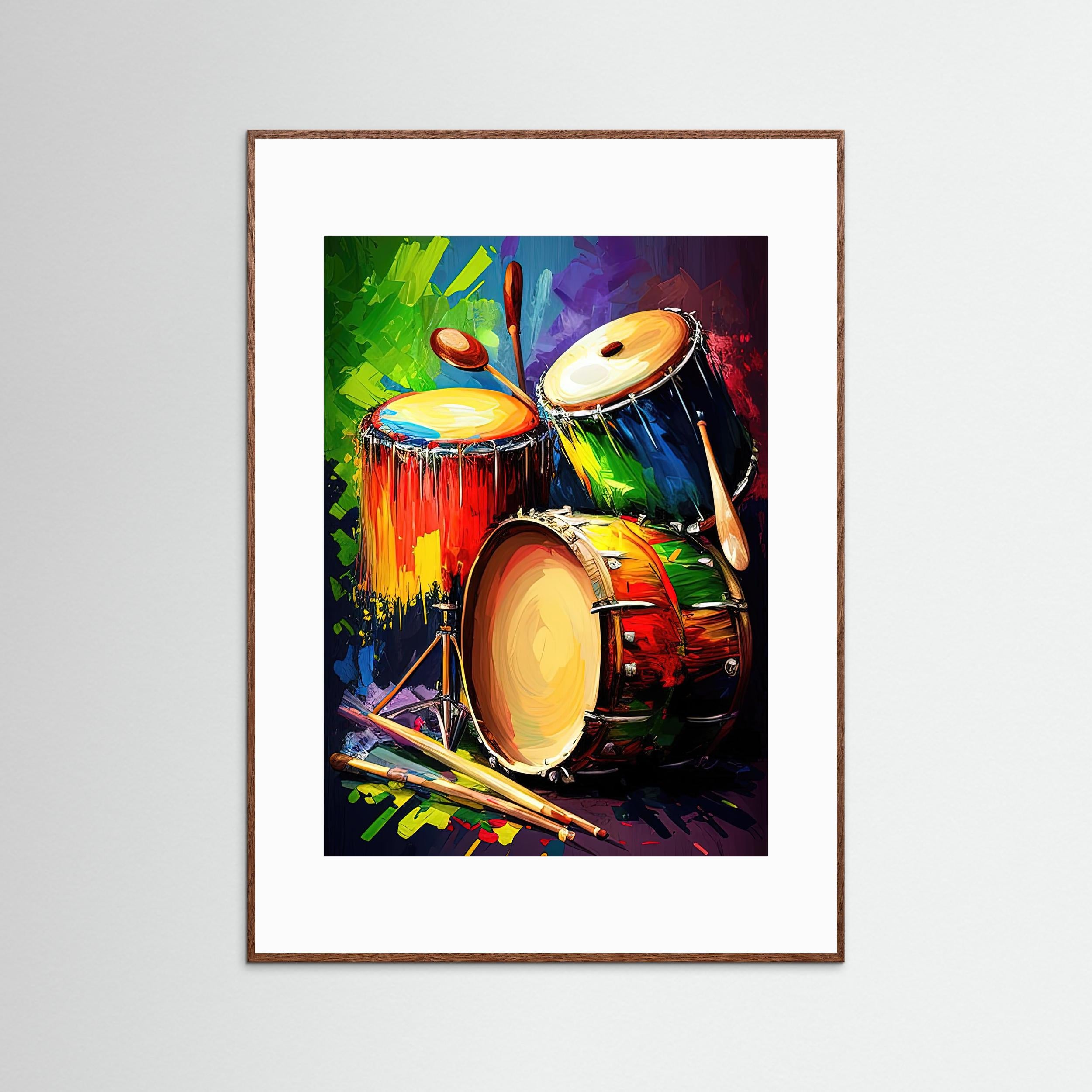 Babylon Drums, Percussion Art Print 23701
