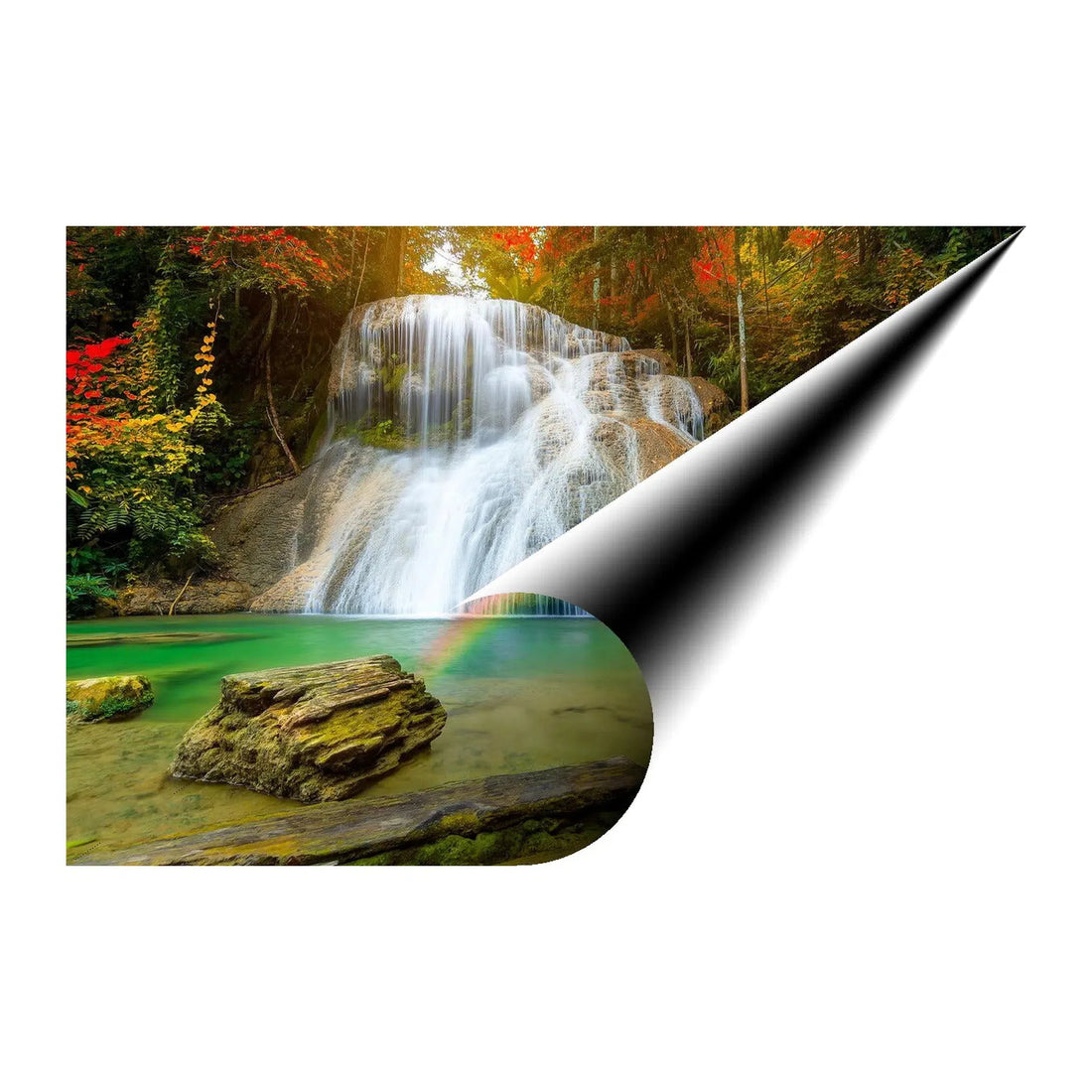 Rainbow Falls Waterfall Giclée Print 32619 Visual Wall Art