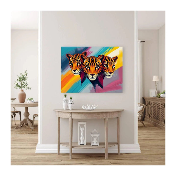 A Trio Of Jaguars Giclée Print 43124 Visual Wall Art