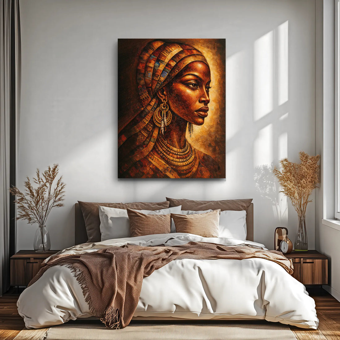 Amber Headwrap Profile Giclée Prints 459001 Visual Wall Art AR3:4V-AR4:5V Giclée Print