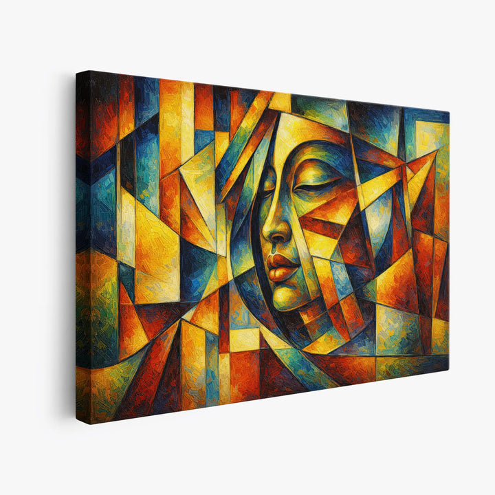 Angular Emotions Cubist Faces Giclée Print 329023