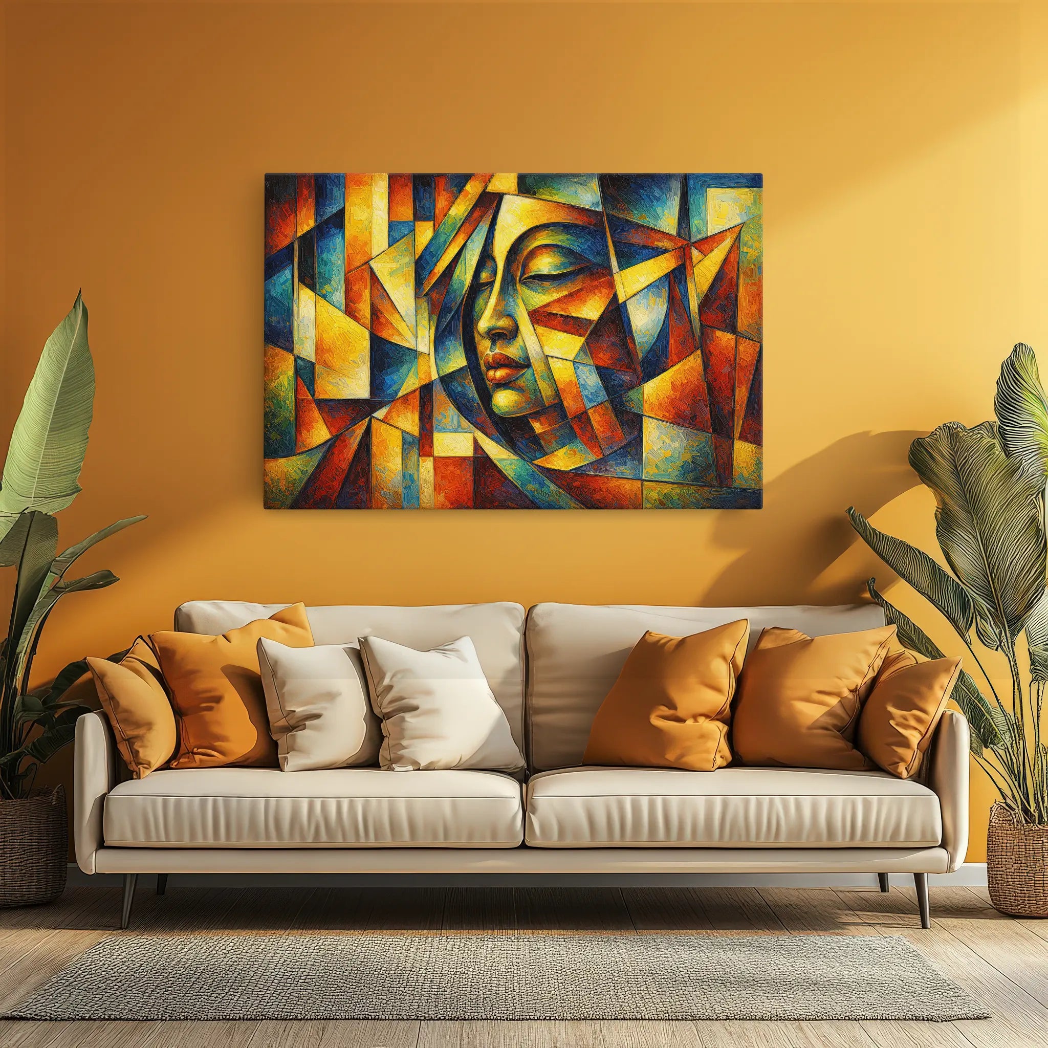Angular Emotions Cubist Faces Giclée Print 329023 Visual Wall Art AR3:2H Giclée Print