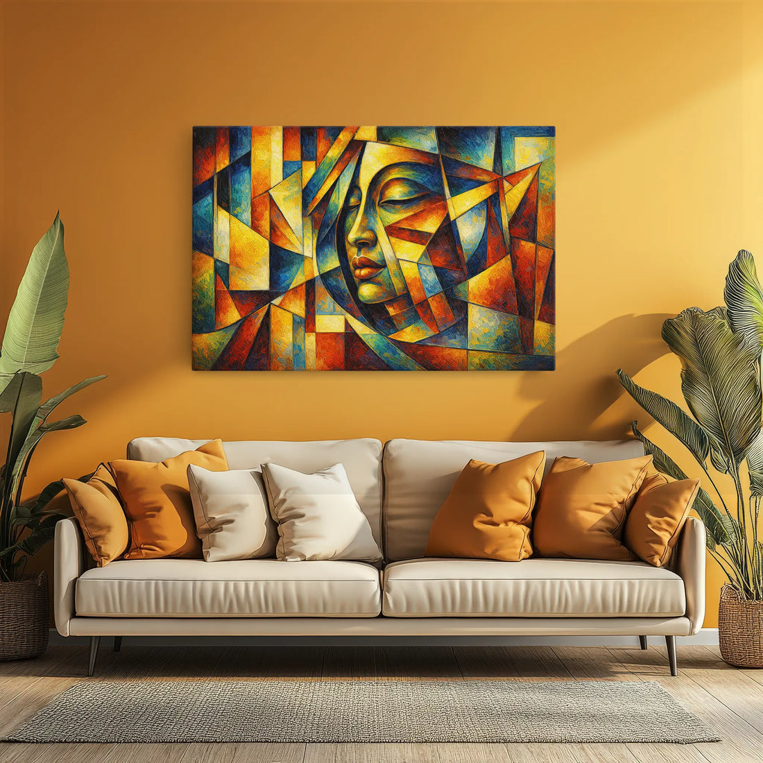 Angular Emotions Cubist Faces Giclée Print 329023 Visual Wall Art AR3:2H Giclée Print