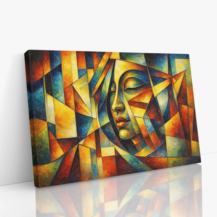 Angular Emotions Cubist Faces Giclée Print 329023