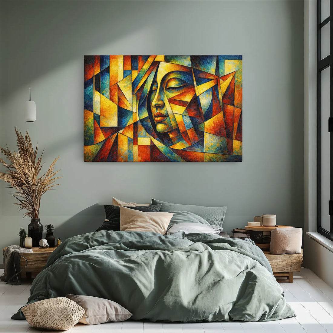 Angular Emotions Cubist Faces Giclée Print 329023 Visual Wall Art AR3:2H Giclée Print