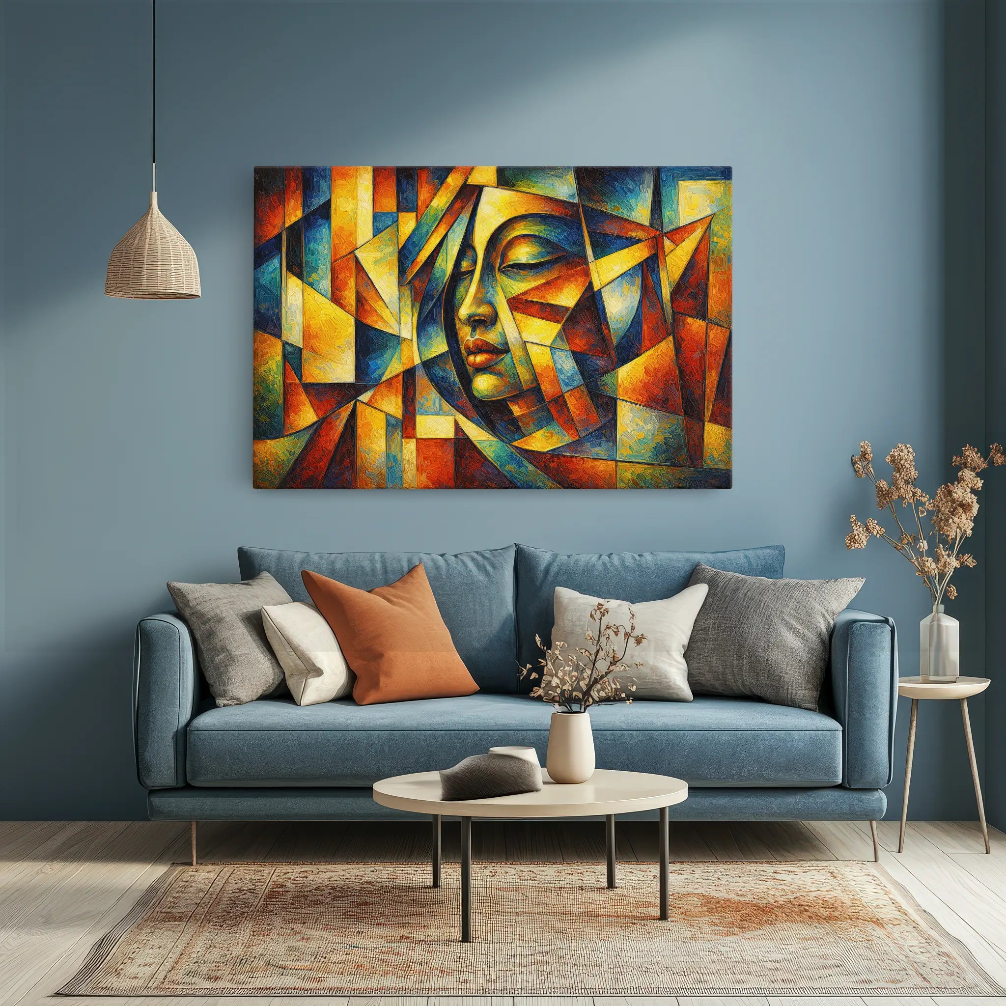 Angular Emotions Cubist Faces Giclée Print 329023 Visual Wall Art AR3:2H Giclée Print