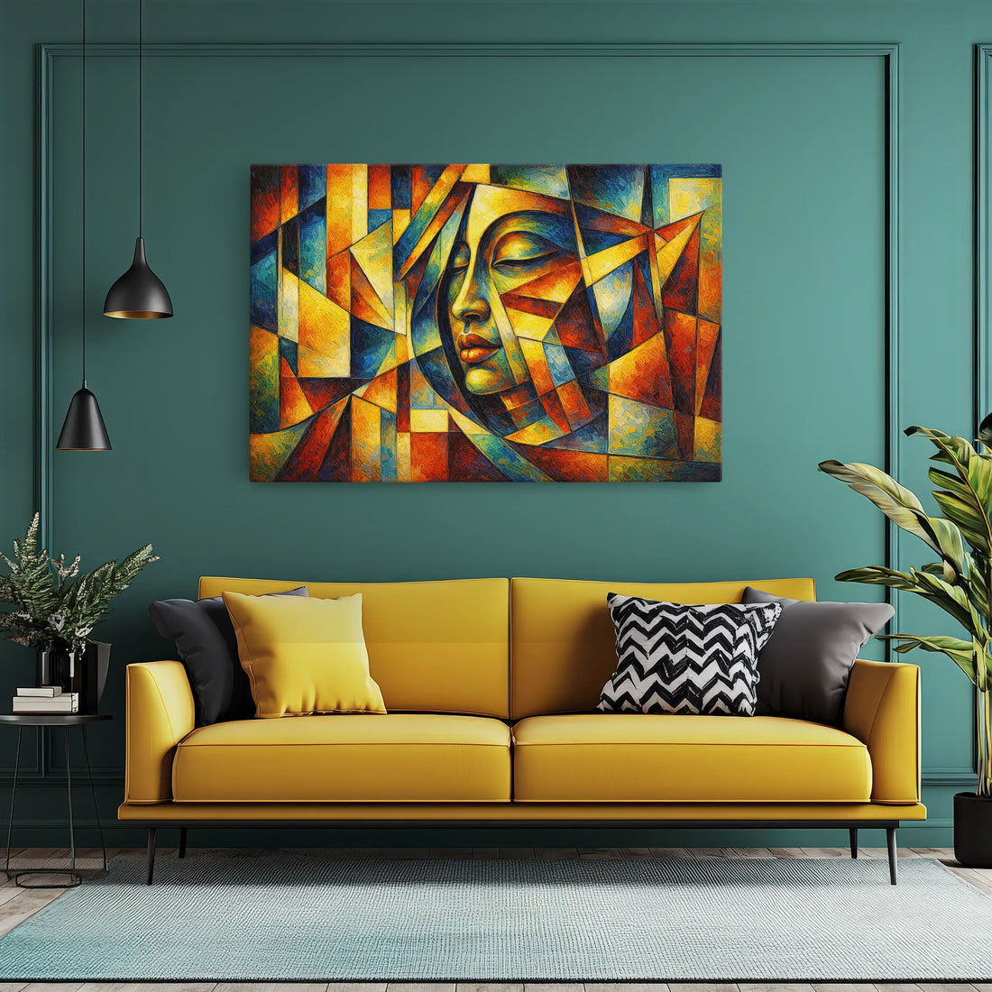 Angular Emotions Cubist Faces Giclée Print 329023 Visual Wall Art AR3:2H Giclée Print