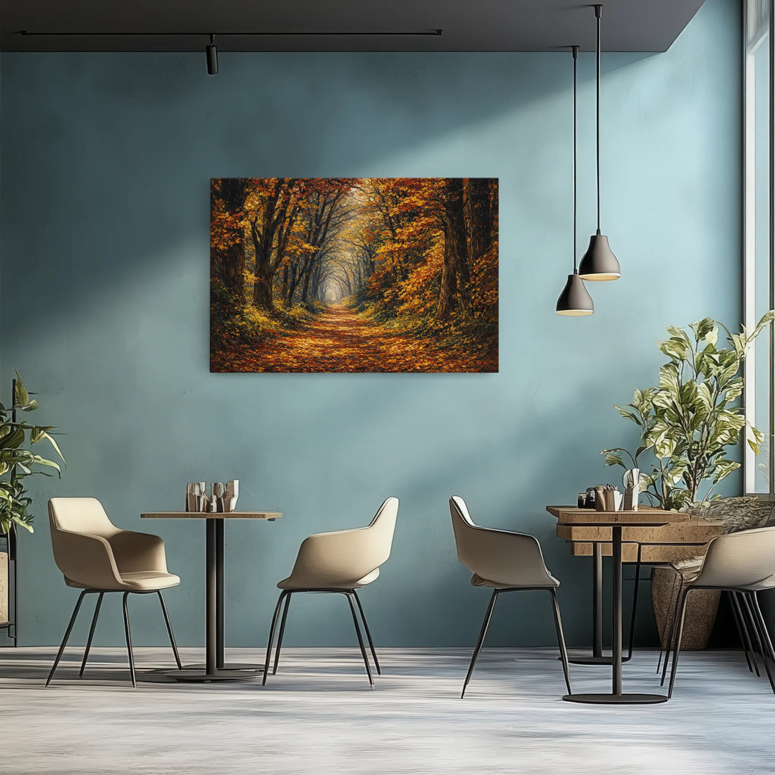 Autumn-Forest-Path-Giclée-Print-324013 Visual Wall Art AR3:2H Giclée Print