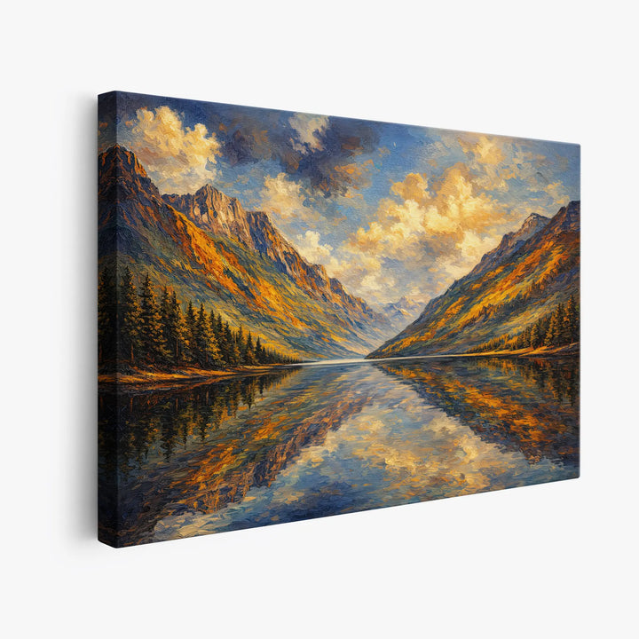 Autumn Peaks Reflected Still Life Giclée Print 324000 Visual Wall Art AR3:2H Giclée Print