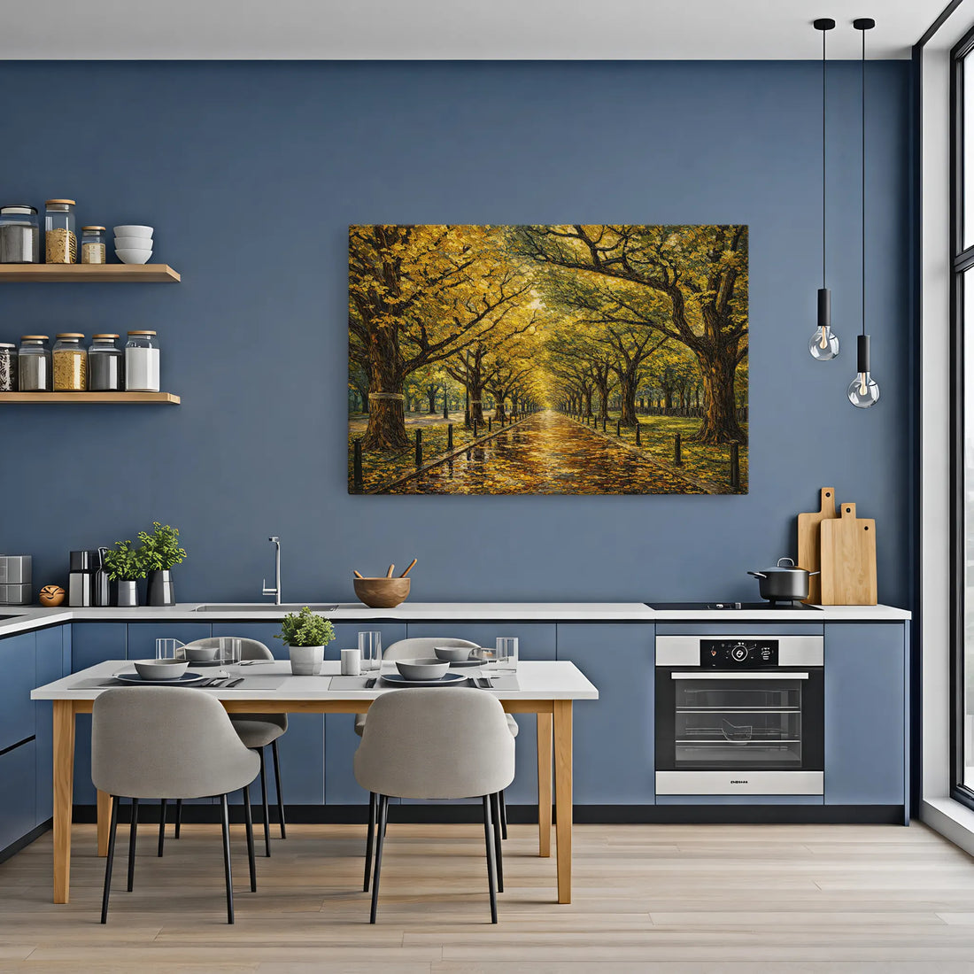 Autumn-Tree-Lined-Avenue-Giclée-Print-324014 Visual Wall Art AR3:2H Giclée Print