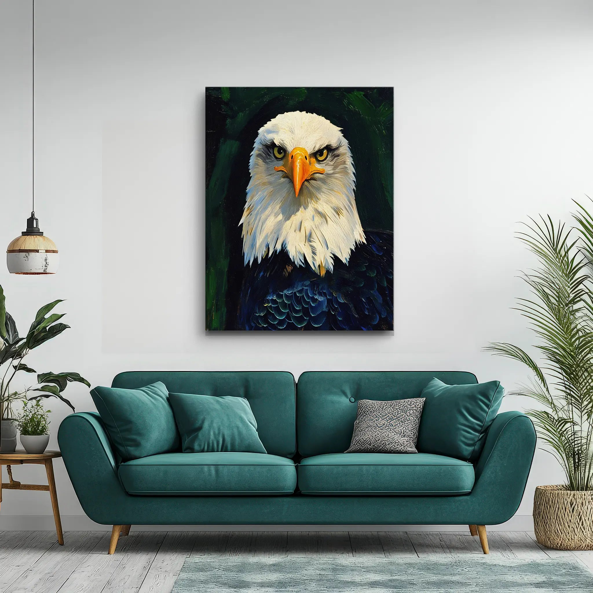 Bald Eagle Eye Giclée Print 454604 Visual Wall Art AR3:4V-AR4:5V Giclée Print