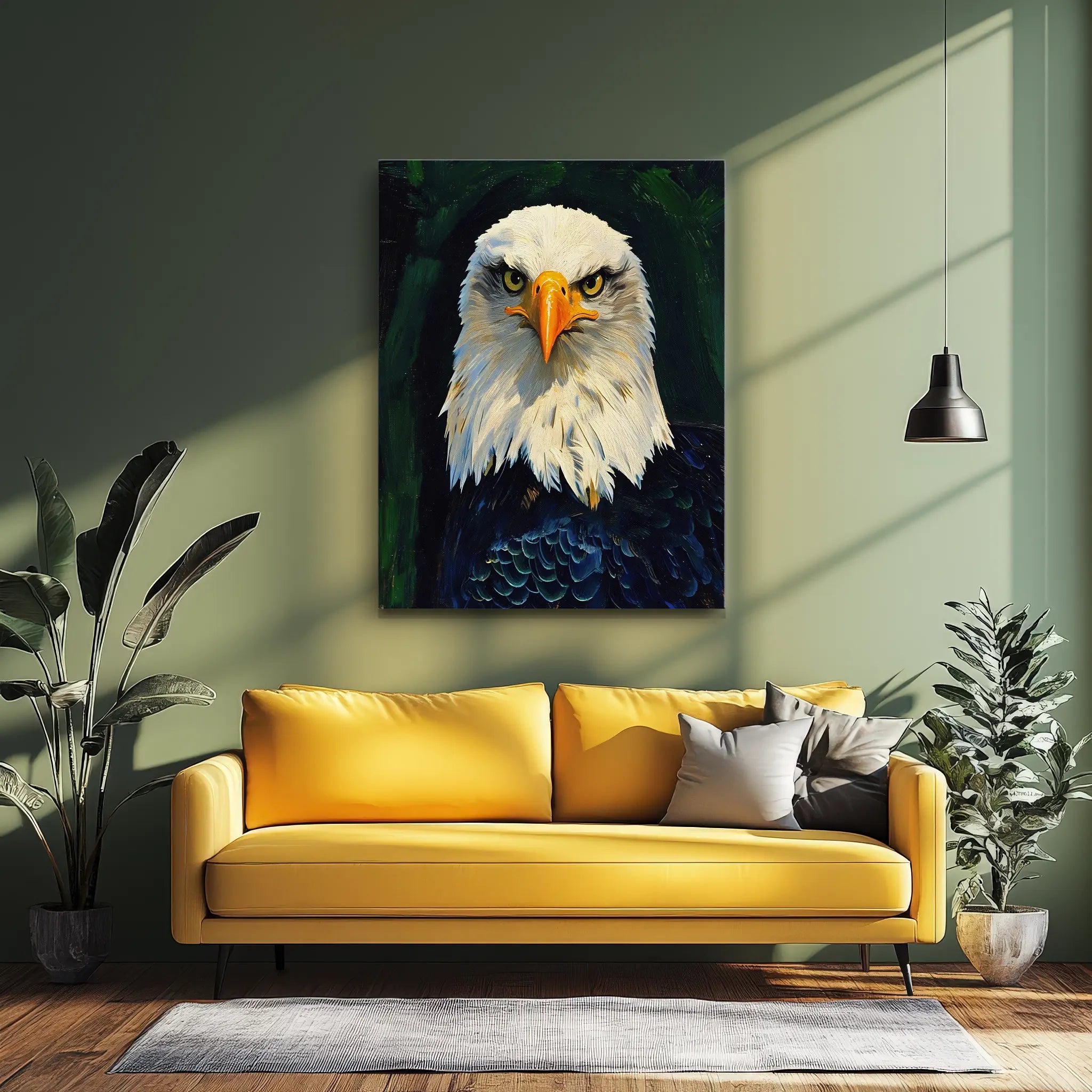 Bald Eagle Eye Giclée Print 454604 Visual Wall Art AR3:4V-AR4:5V Giclée Print