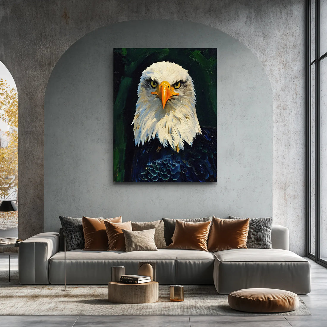 Bald Eagle Eye Giclée Print 454604 Visual Wall Art AR3:4V-AR4:5V Giclée Print