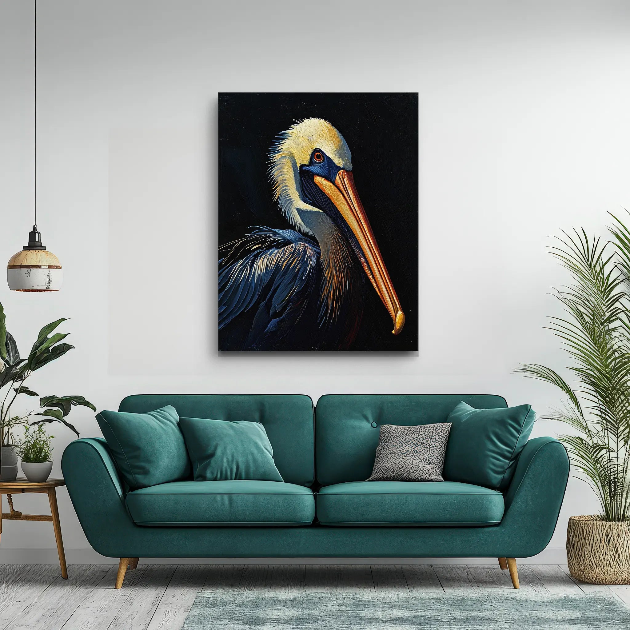 Beak And Beauty Pelican Giclée Print 454605 Visual Wall Art AR3:4V-AR4:5V Giclée Print