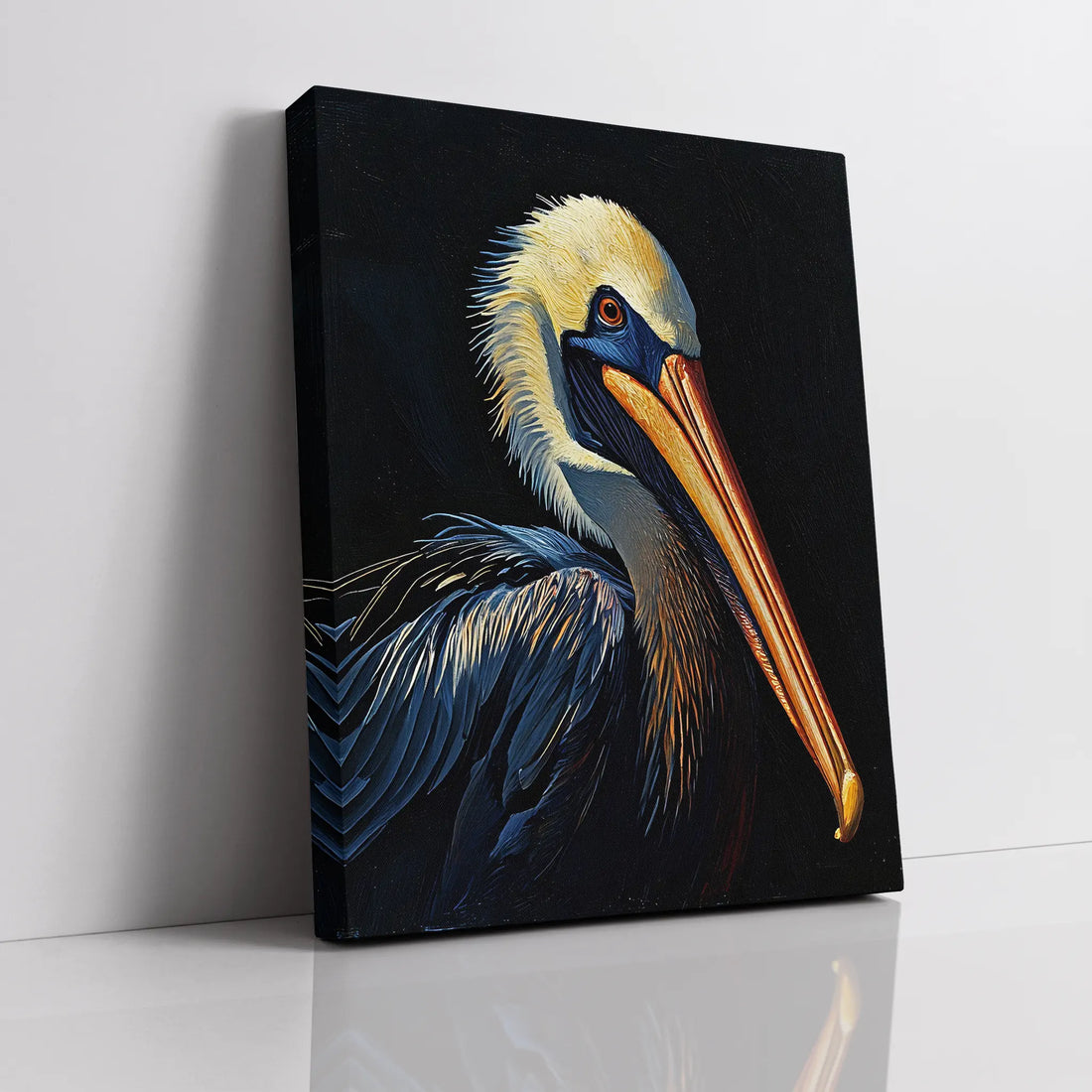 Beak And Beauty Pelican Giclée Print 454605 Visual Wall Art AR3:4V-AR4:5V Giclée Print