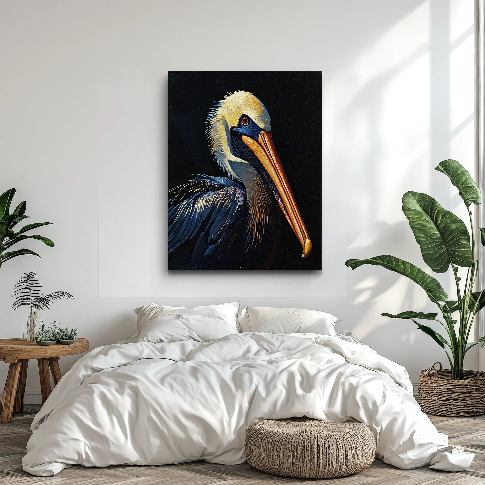Beak And Beauty Pelican Giclée Print 454605 Visual Wall Art AR3:4V-AR4:5V Giclée Print
