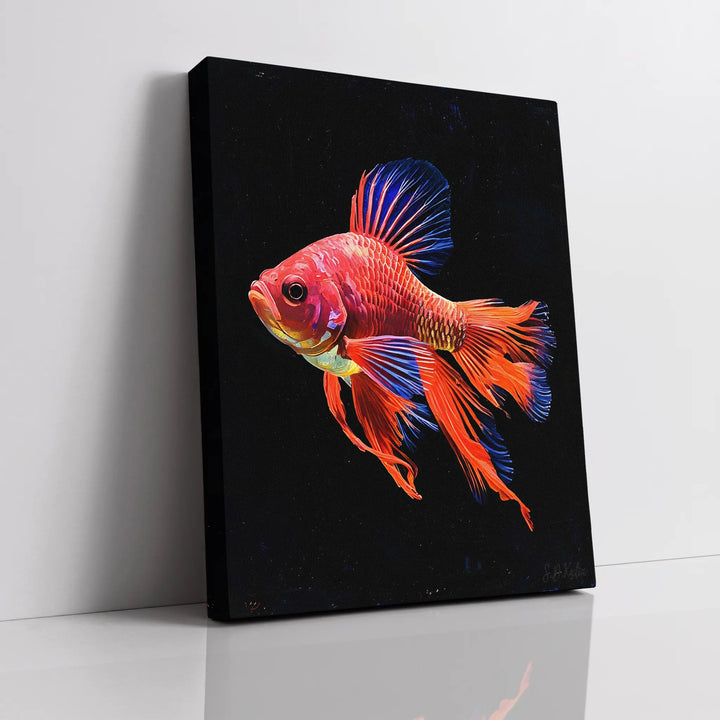 Betta Fish Giclée Print Siamese Fighting Fish 451001 Visual Wall Art AR3:4V-AR4:5V Giclée Print