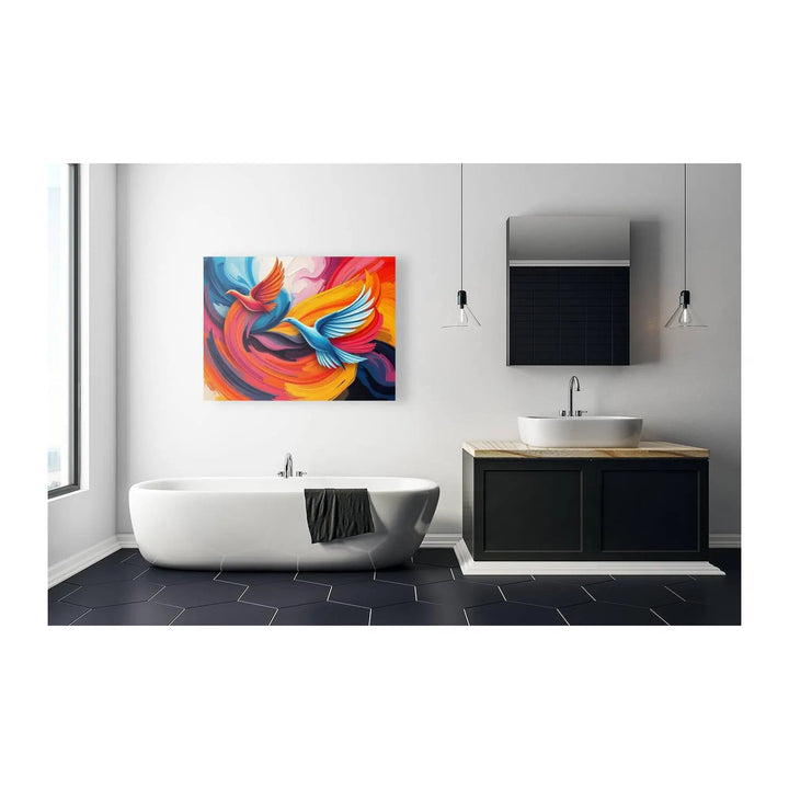 Birds In Flight Giclée Print 43701 Visual Wall Art