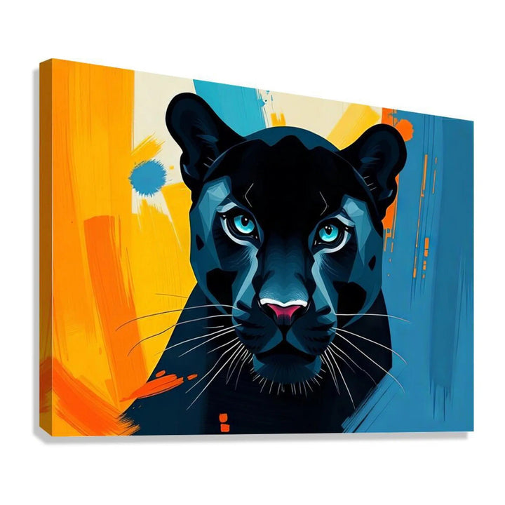 Black Panther Giclée Print 43102 Giclée Stretched Canvas Print Visual Wall Art