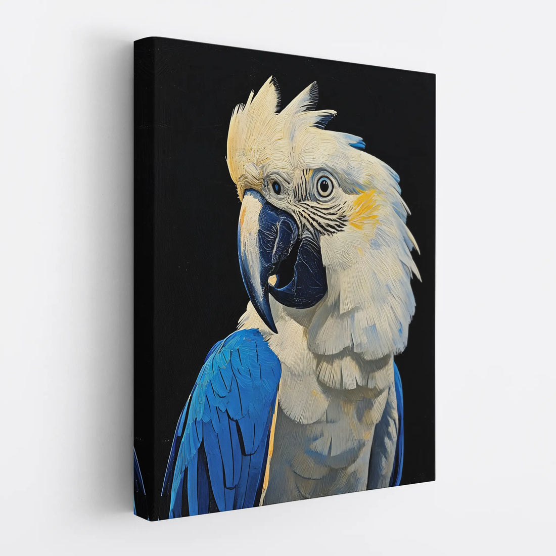 Blue And White Cockatoo Giclée Print 454606 Visual Wall Art AR3:4V-AR4:5V Giclée Print
