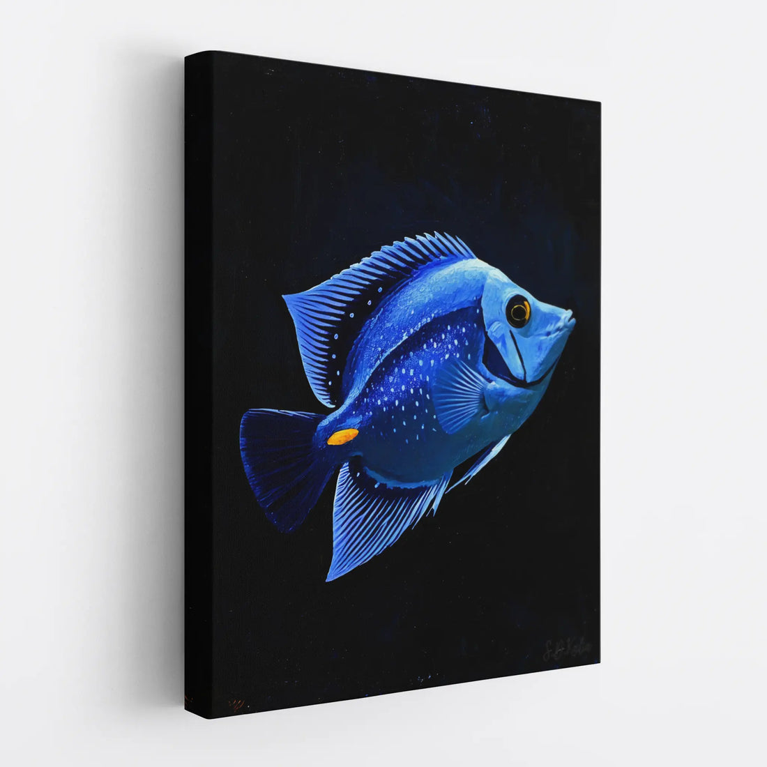 Blue Tang Giclée Print Paracanthurus hepatus 451004 Visual Wall Art AR3:4V-AR4:5V Giclée Print