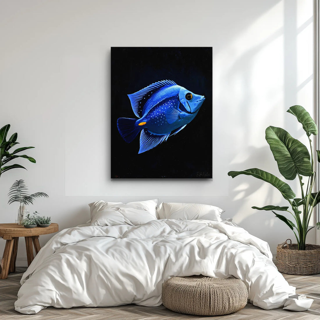 Blue Tang Giclée Print Paracanthurus hepatus 451004 Visual Wall Art AR3:4V-AR4:5V Giclée Print