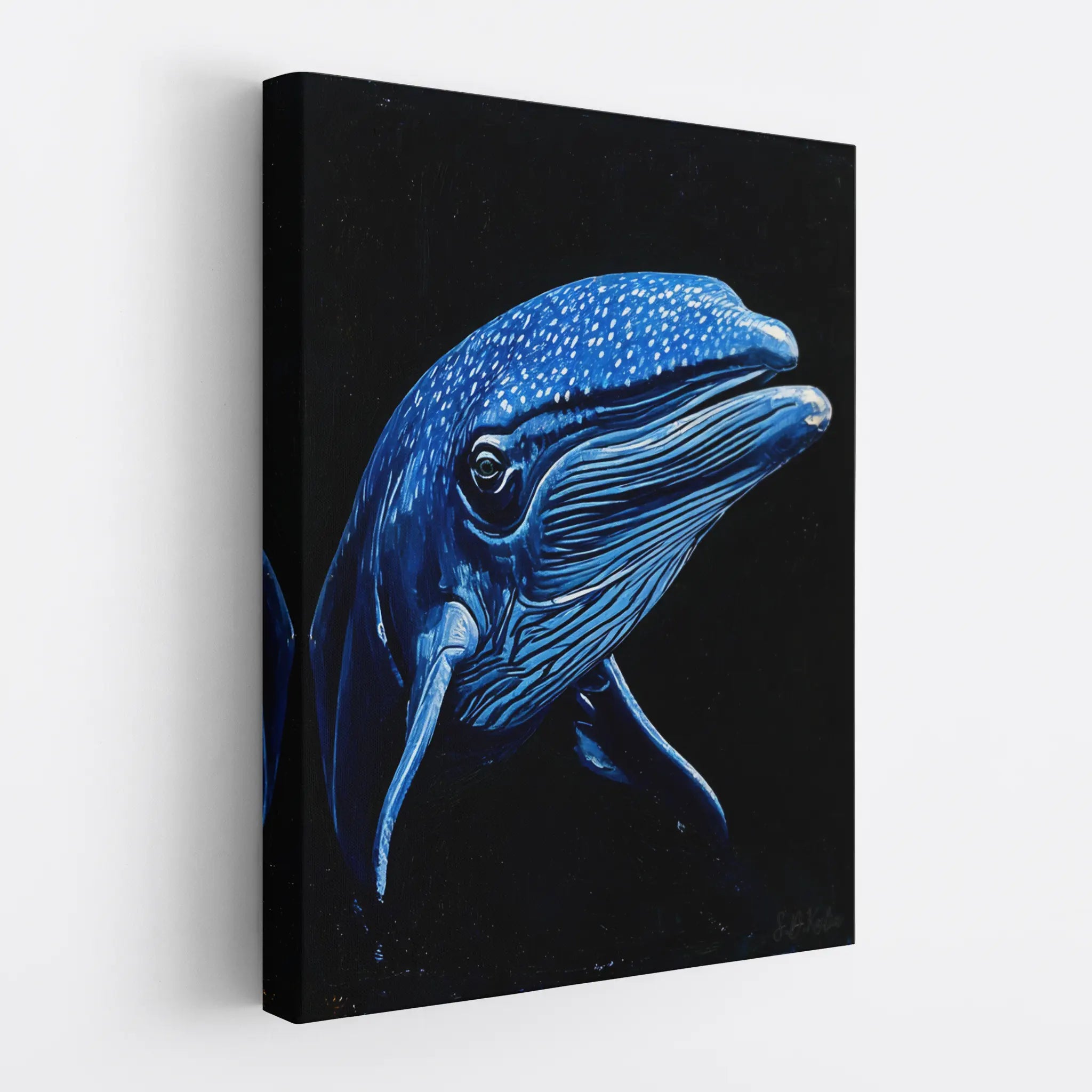 Blue Whale Giclée Print Balaenoptera musculus 451005 Visual Wall Art AR3:4V-AR4:5V Giclée Print