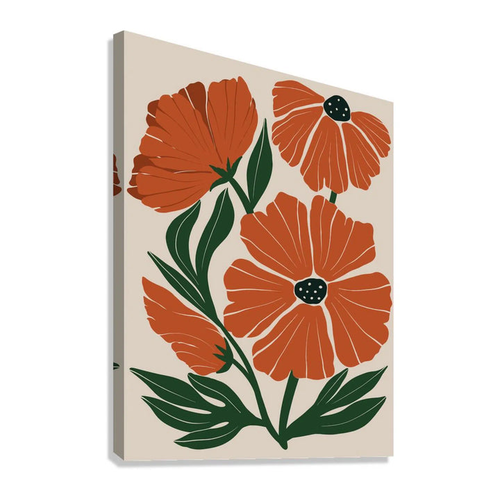 Bold Blooms Bohemian Giclée Print 34204 Giclée Stretched Canvas Print Visual Wall Art