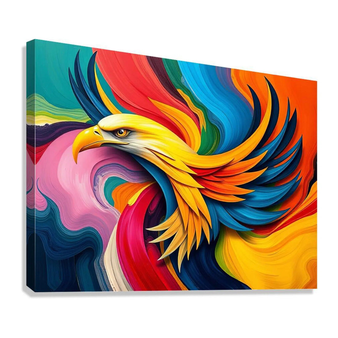 Brilliant Eagle Giclée Print 43604 Giclée Stretched Canvas Print Visual Wall Art