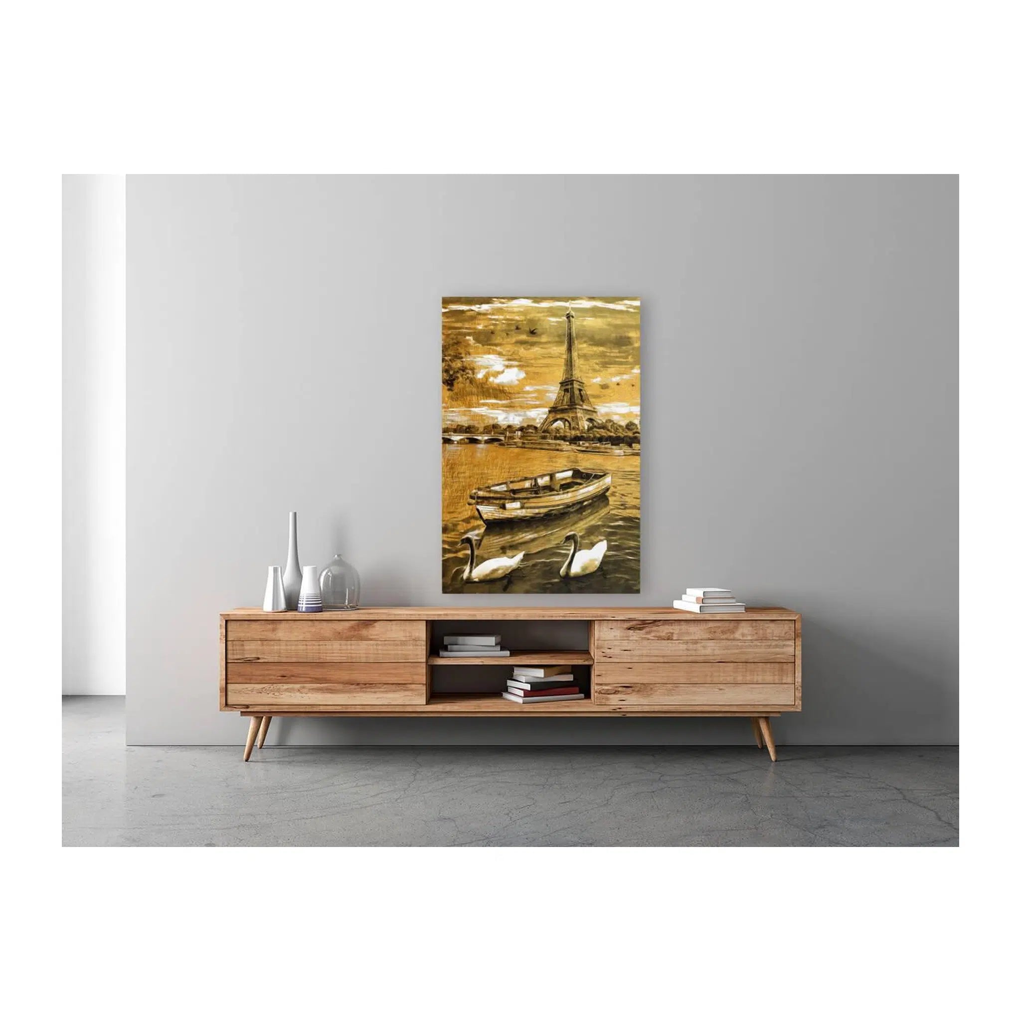By The River Gold Giclée Print 23904 Visual Wall Art