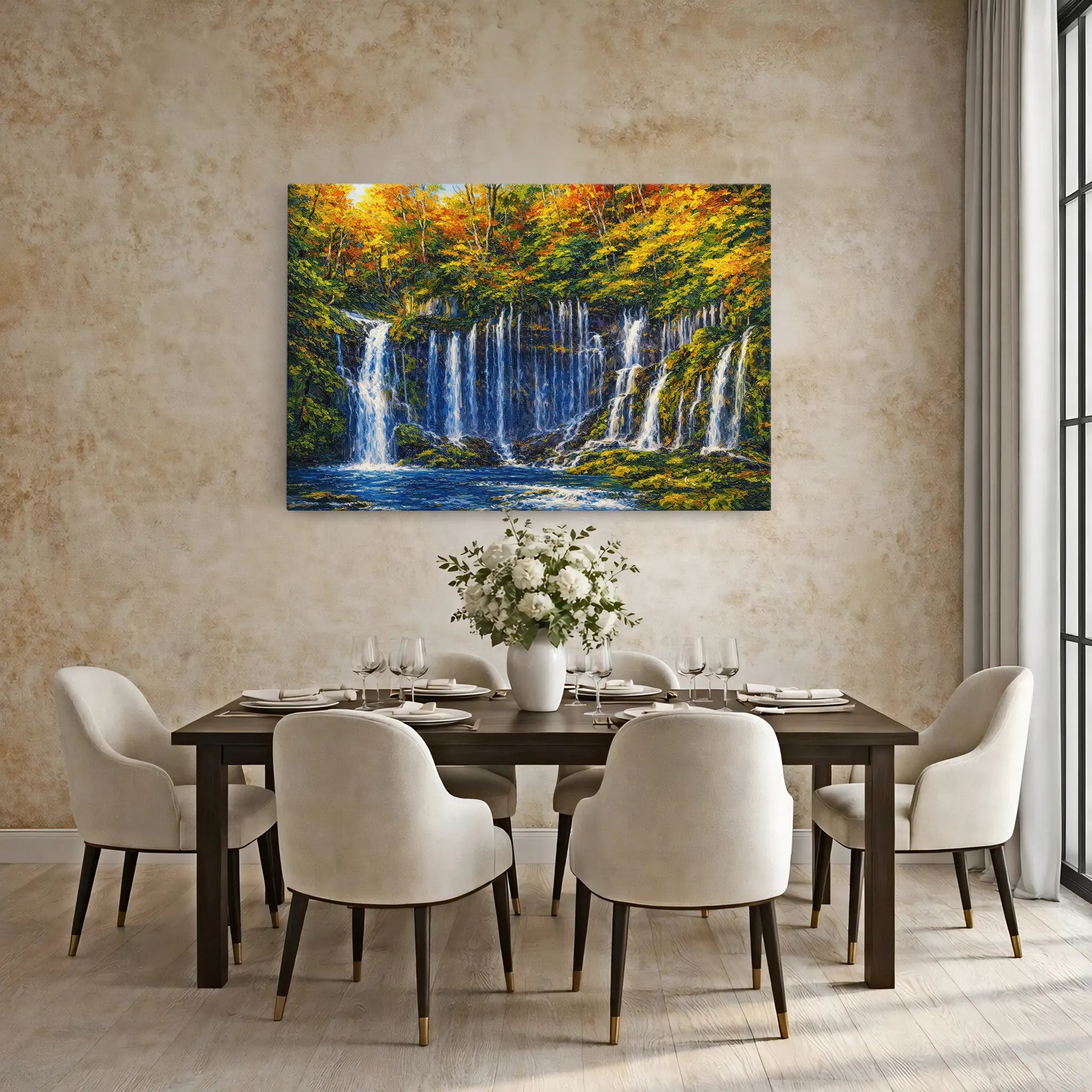 Cascading Forest Falls Still Life Giclée Print 324001 Visual Wall Art AR3:2H Giclée Print
