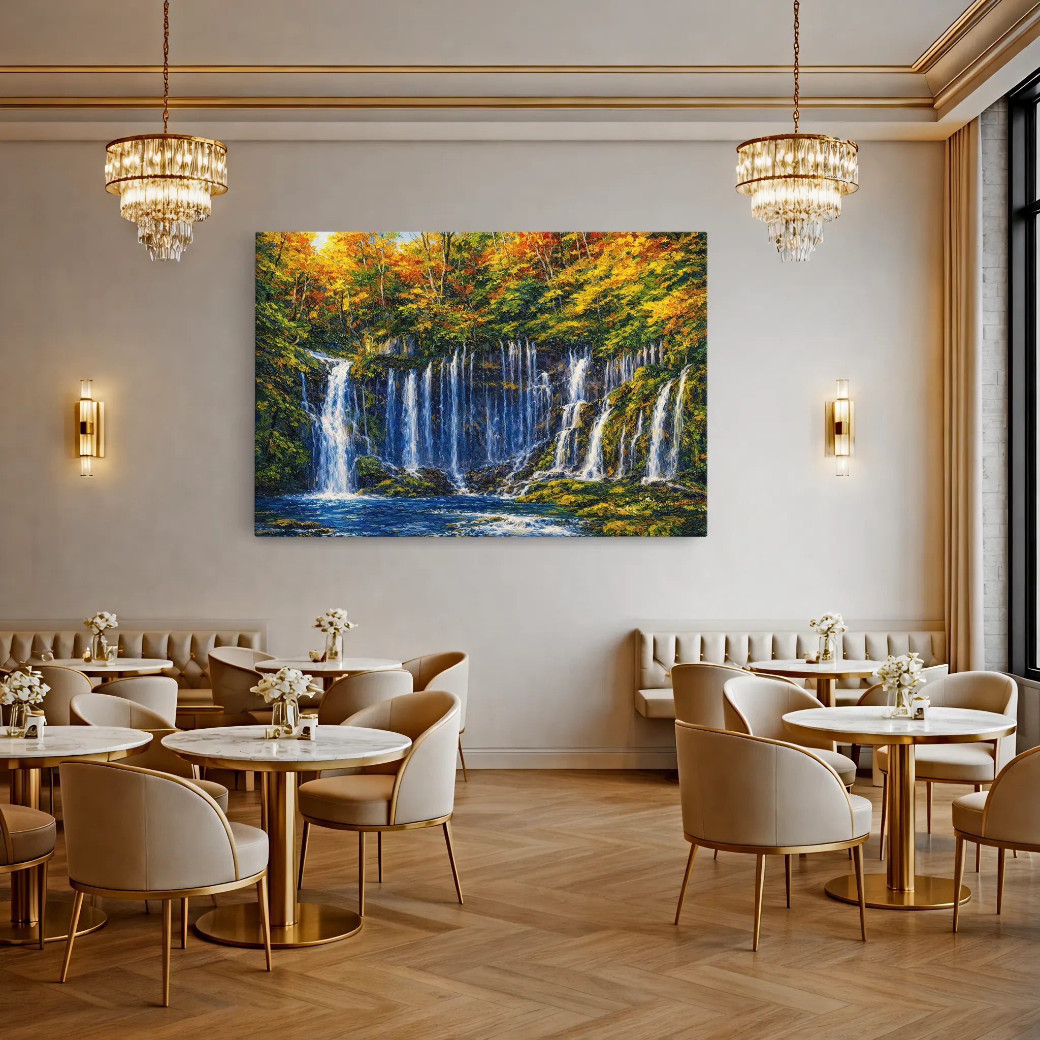 Cascading Forest Falls Still Life Giclée Print 324001 Visual Wall Art AR3:2H Giclée Print