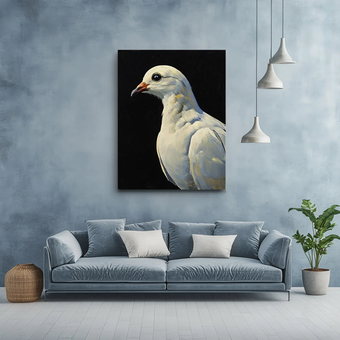 Celestial Dove Giclée Print 454608 Visual Wall Art AR3:4V-AR4:5V Giclée Print