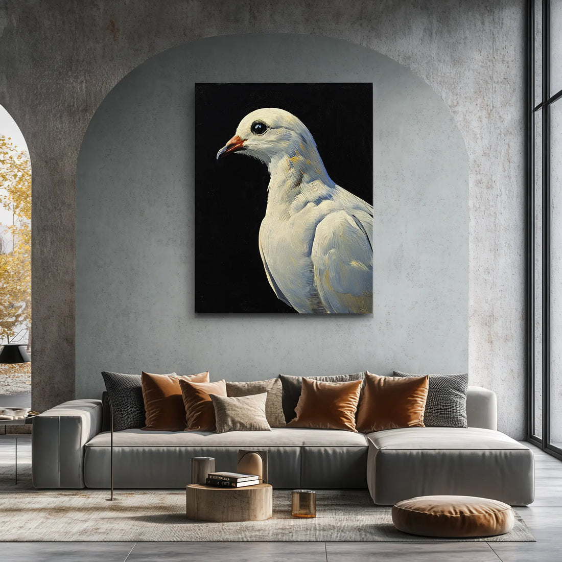 Celestial Dove Giclée Print 454608 Visual Wall Art AR3:4V-AR4:5V Giclée Print