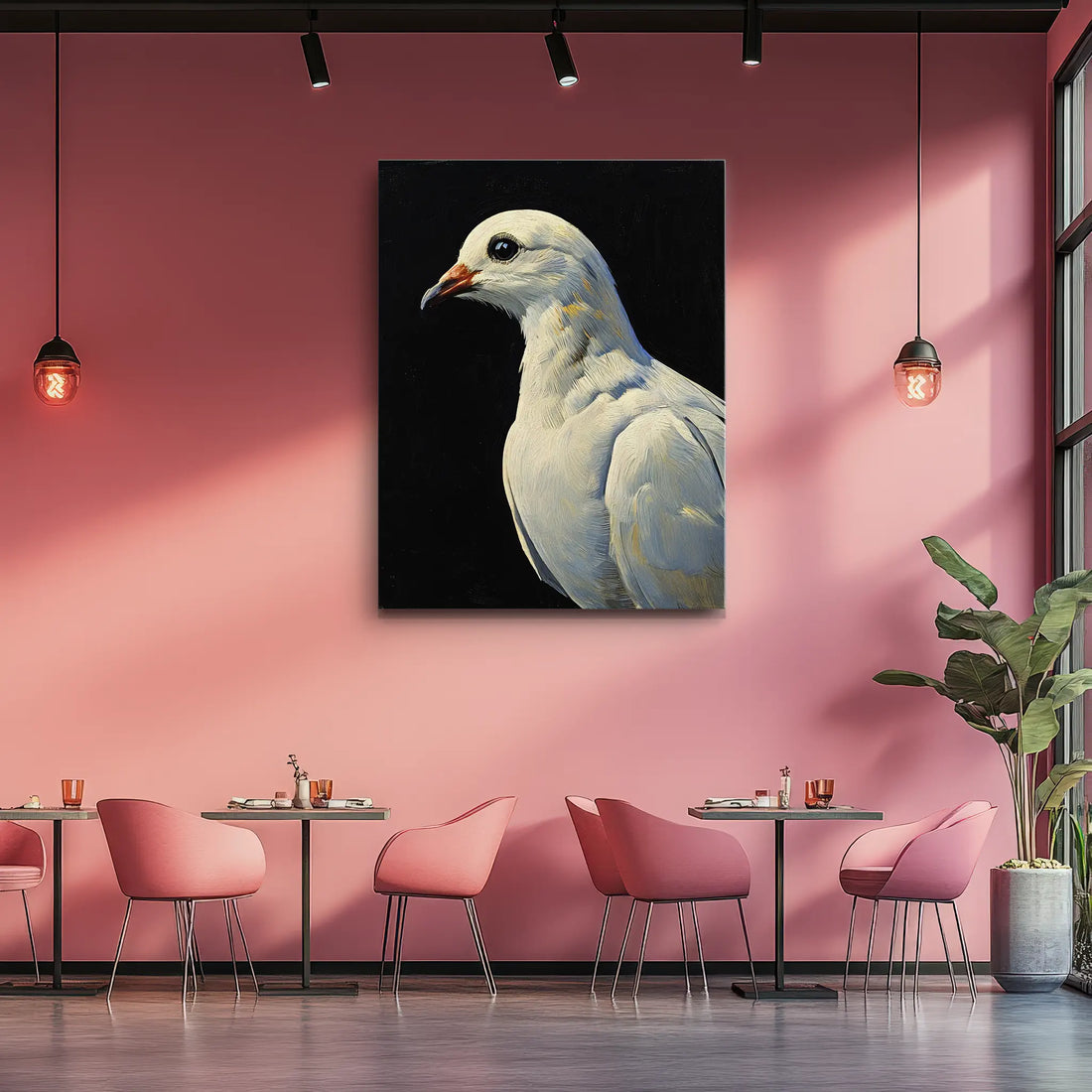 Celestial Dove Giclée Print 454608 Visual Wall Art AR3:4V-AR4:5V Giclée Print