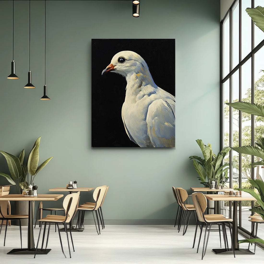 Celestial Dove Giclée Print 454608 Visual Wall Art AR3:4V-AR4:5V Giclée Print