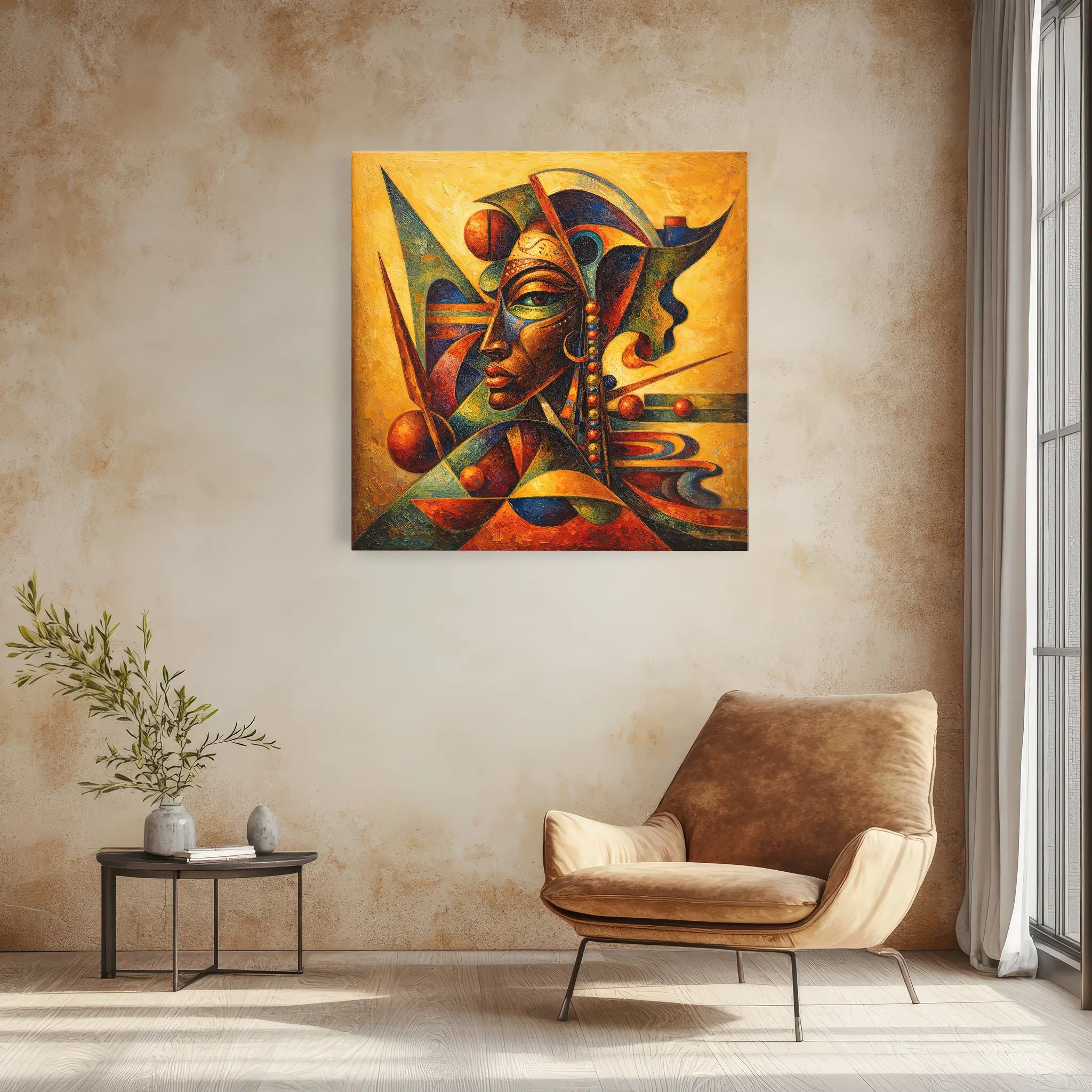 Celestial Griot Giclée Print 119002 Visual Wall Art AR1:1S Giclée Print