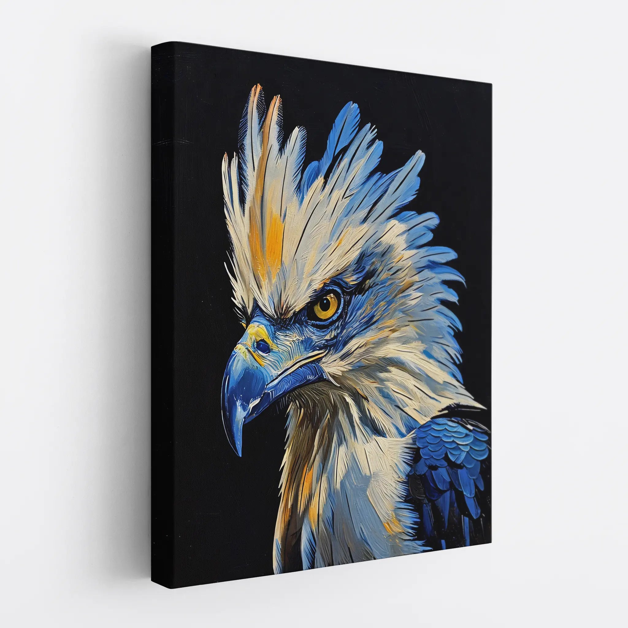 Celestial Guardian Blue Eagle Giclée Print 454609 Visual Wall Art AR3:4V-AR4:5V Giclée Print