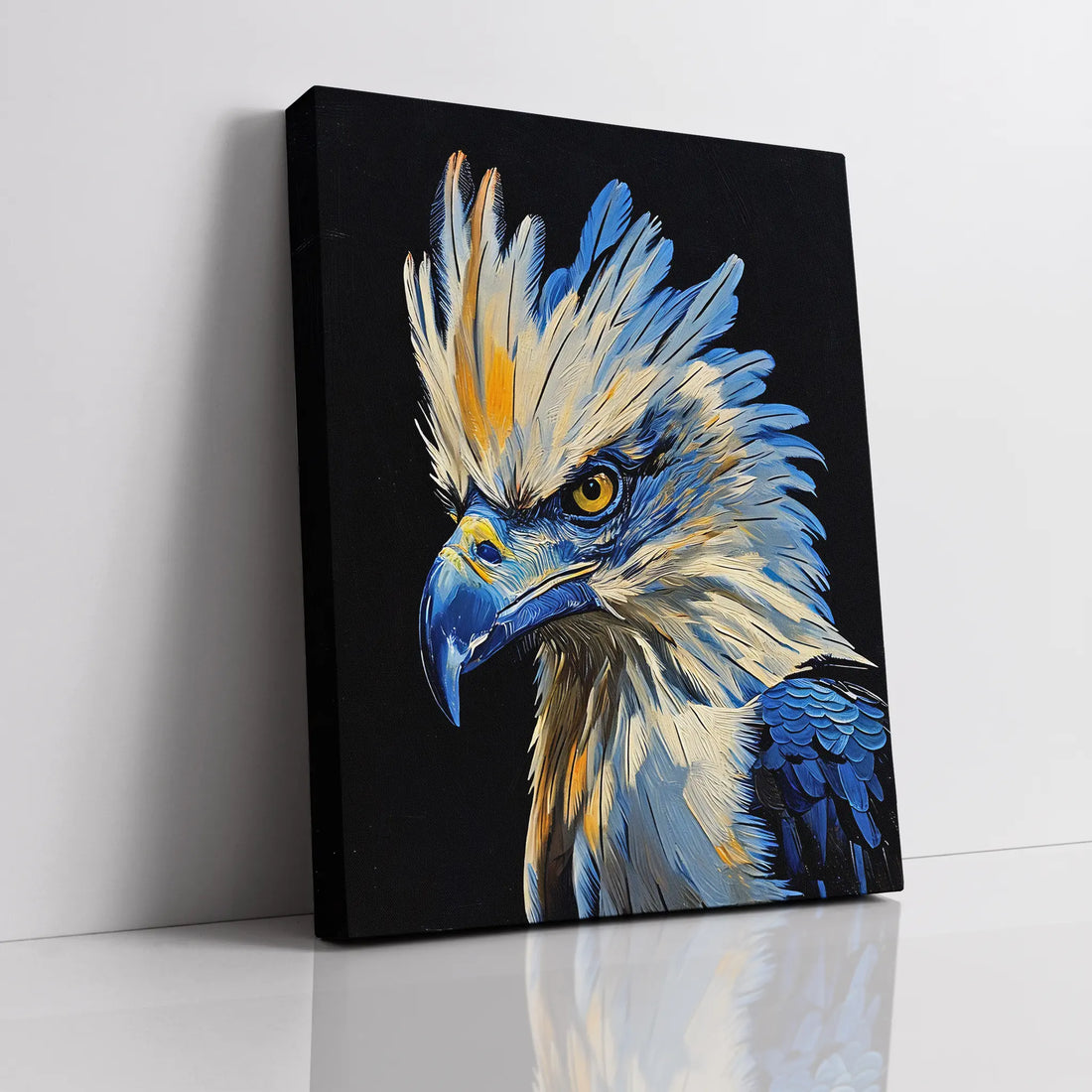 Celestial Guardian Blue Eagle Giclée Print 454609 Visual Wall Art AR3:4V-AR4:5V Giclée Print