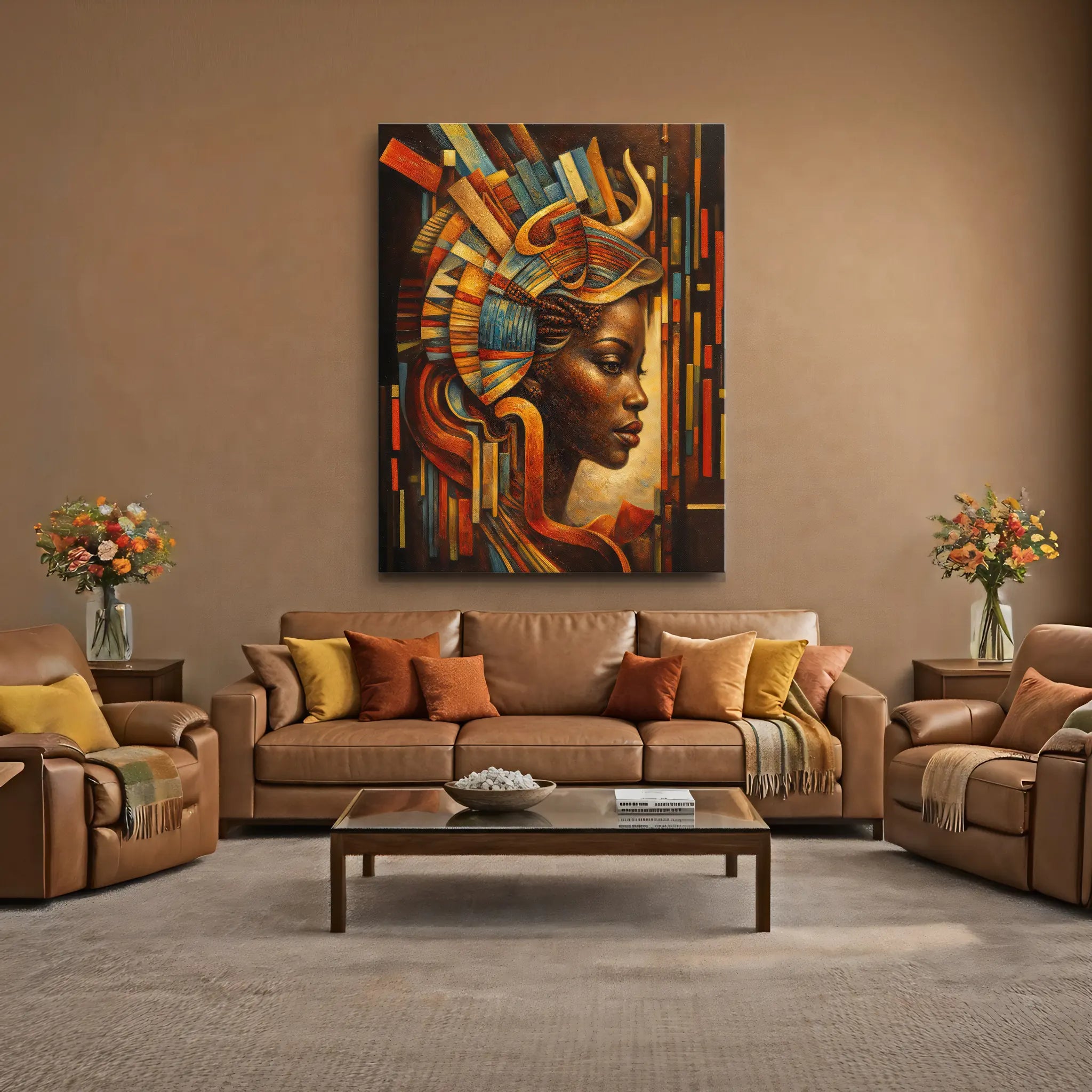 Celestial Headdress Giclée Prints 459004 Visual Wall Art AR3:4V-AR4:5V Giclée Print