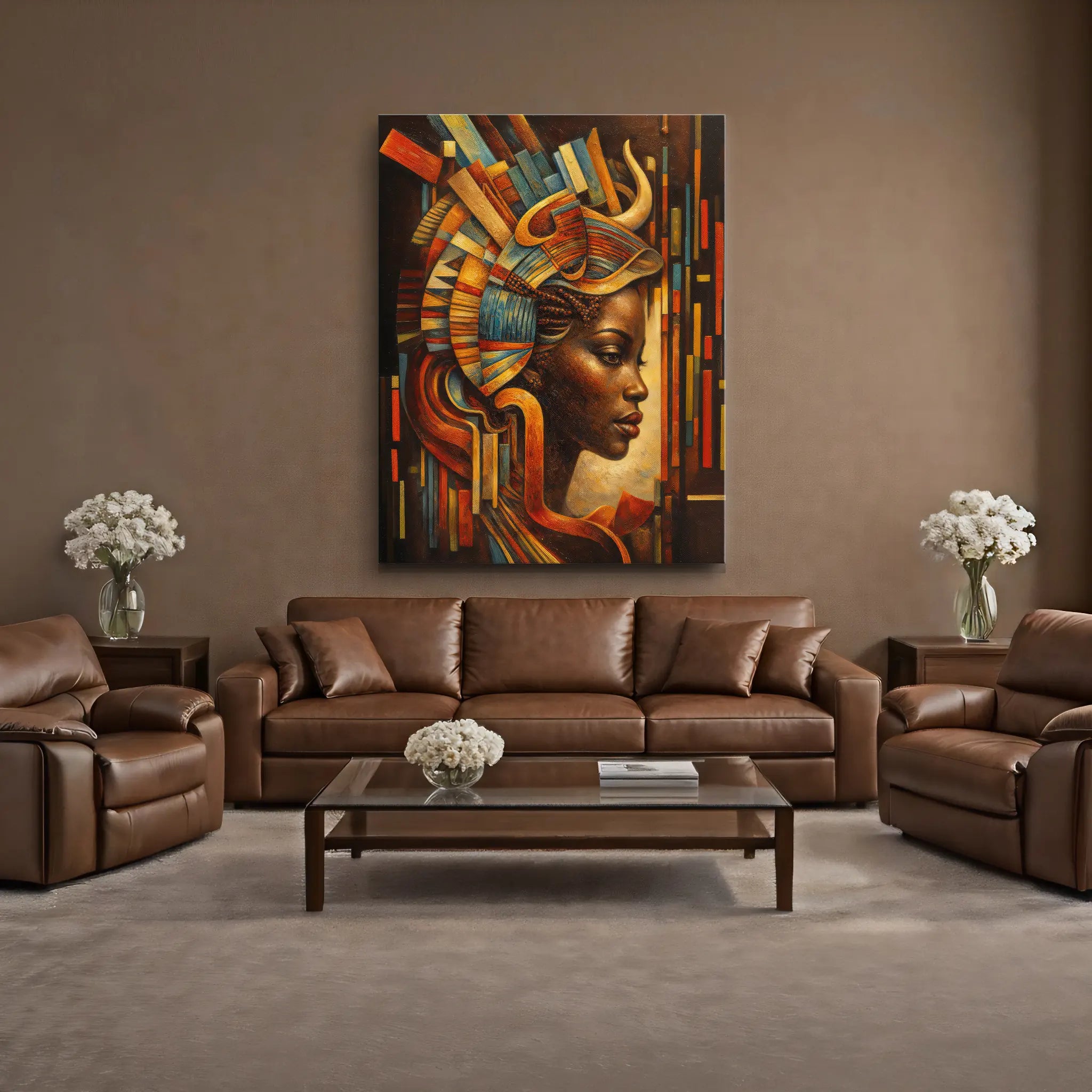 Celestial Headdress Giclée Prints 459004 Visual Wall Art AR3:4V-AR4:5V Giclée Print