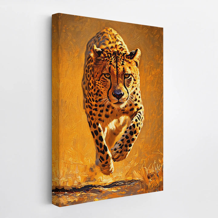 Cheetah in Full Sprint Giclée Print 231009 Visual Wall Art AR2:3V Giclée Print