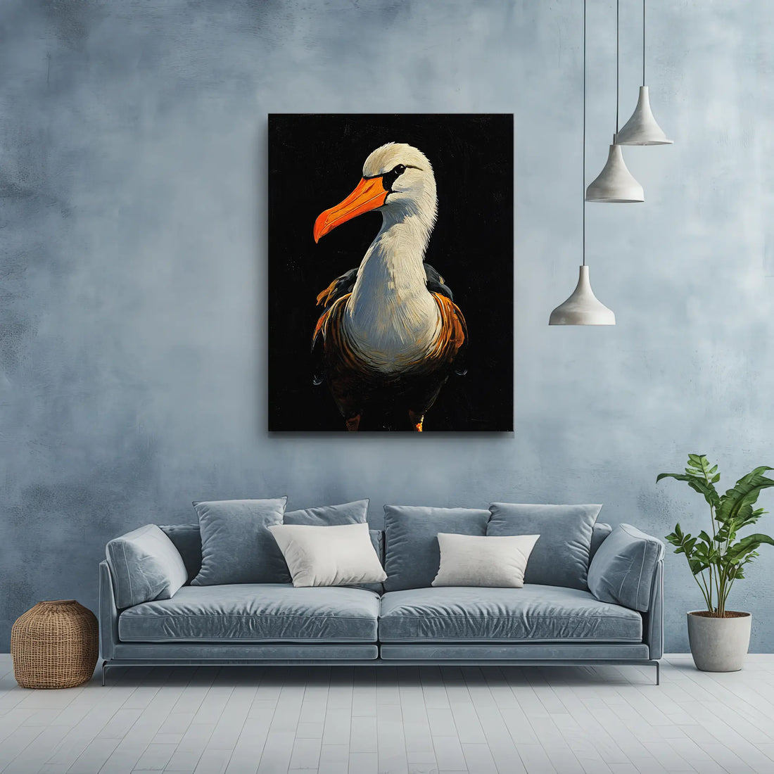 Chic Aaian Stork Giclée Print 454610 Visual Wall Art AR3:4V-AR4:5V Giclée Print