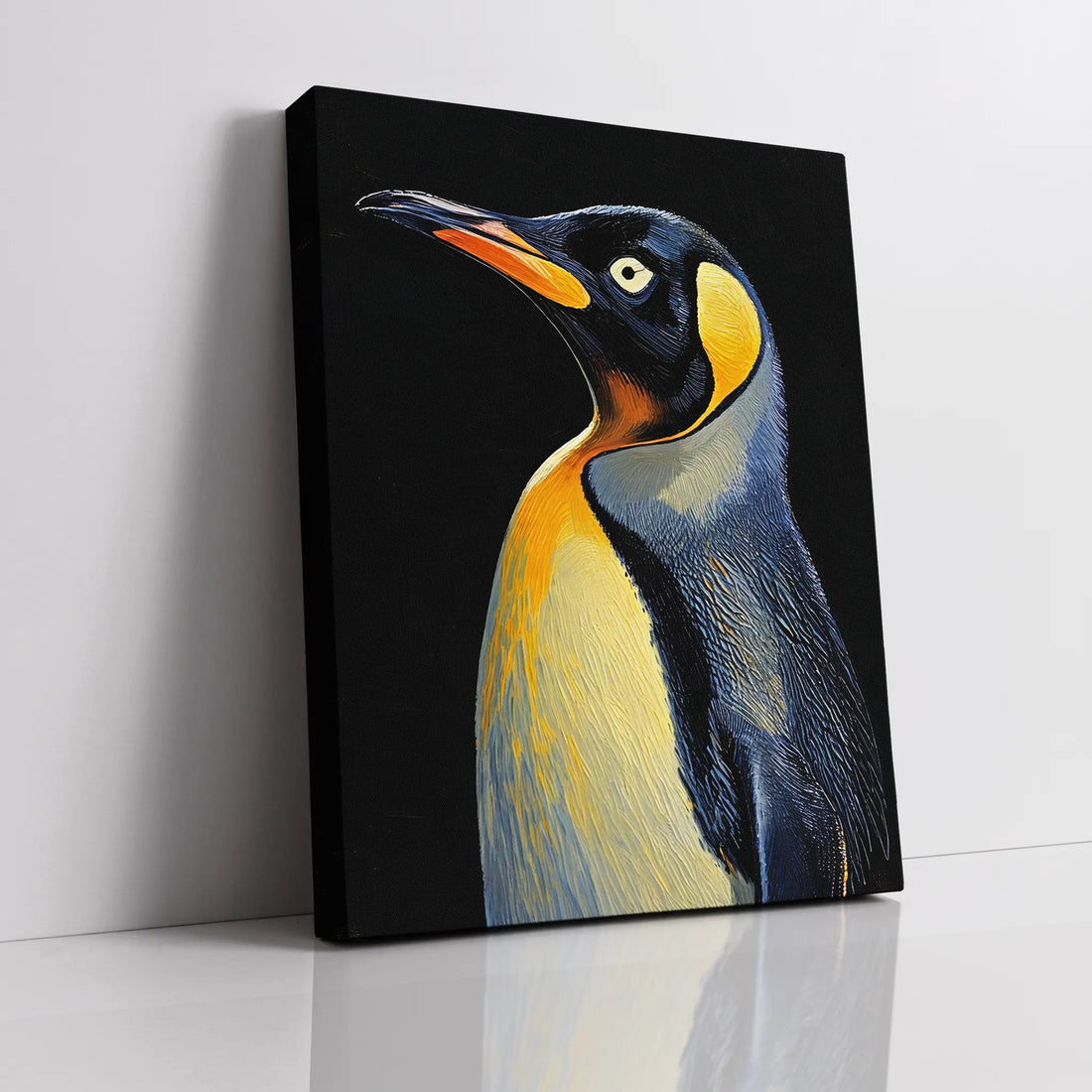 Chilly Charm King Penguin Giclée Print 454612 Visual Wall Art AR3:4V-AR4:5V Giclée Print