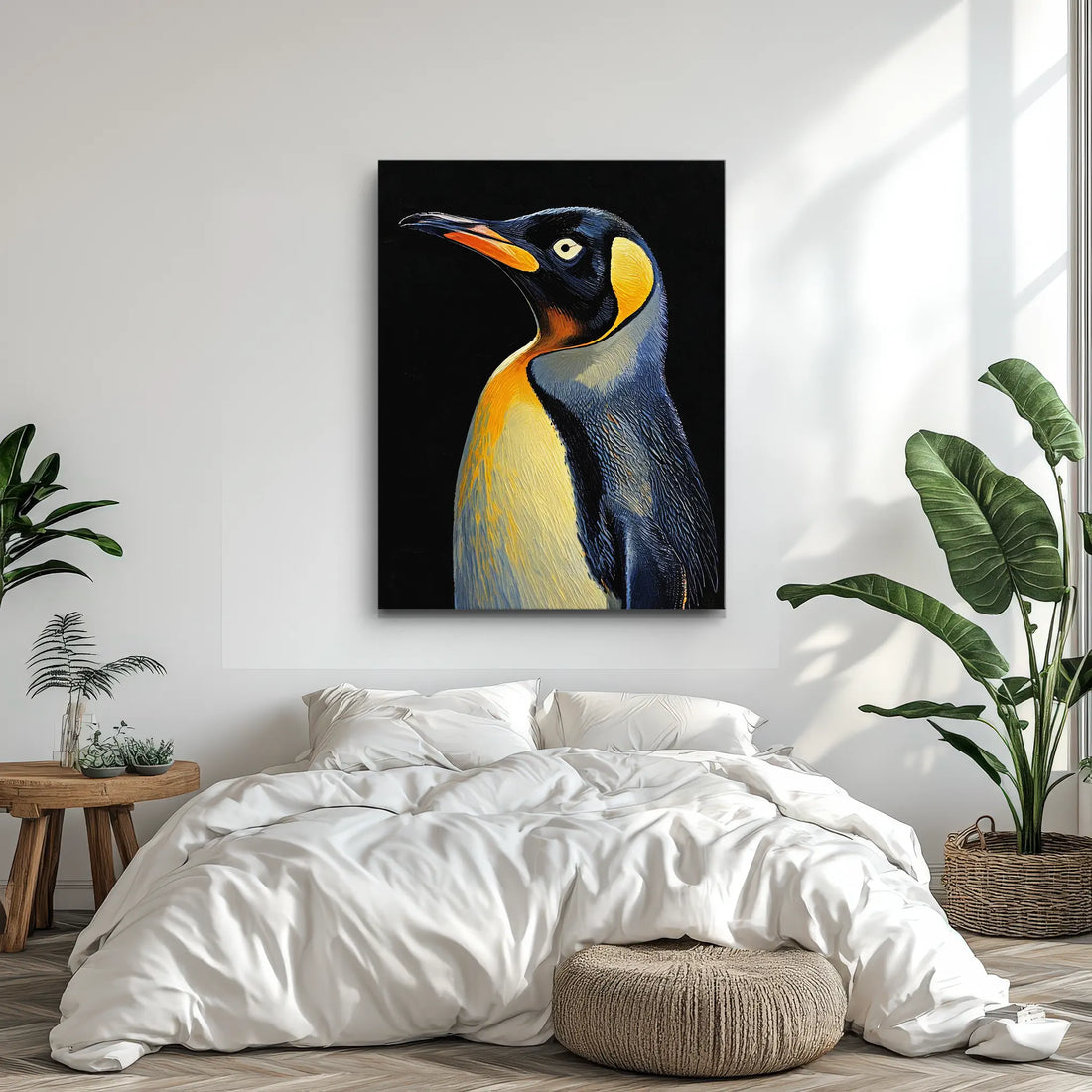 Chilly Charm King Penguin Giclée Print 454612 Visual Wall Art AR3:4V-AR4:5V Giclée Print