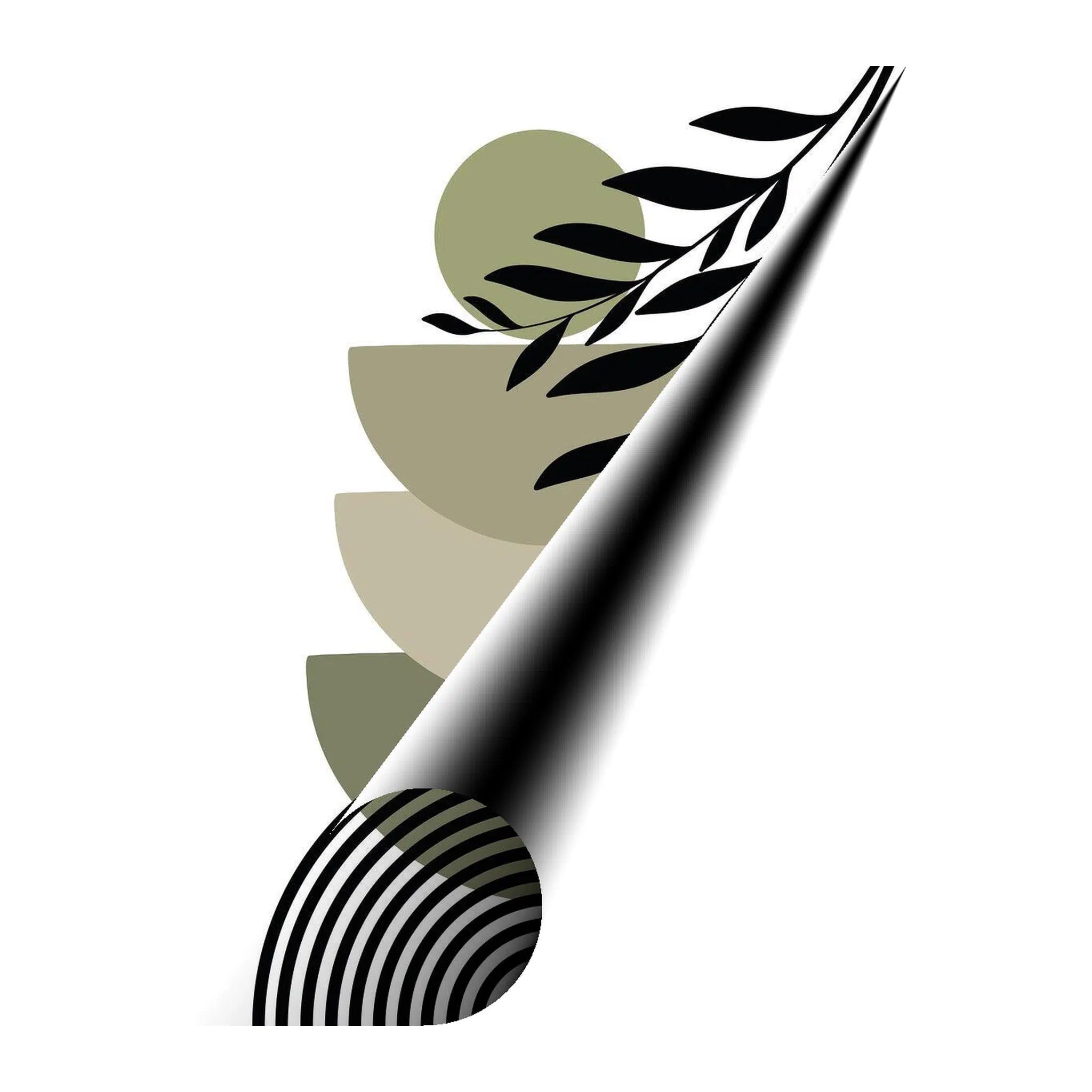 Circles Bohemian Giclée Print 34262 Giclée Rolled Canvas Print Visual Wall Art