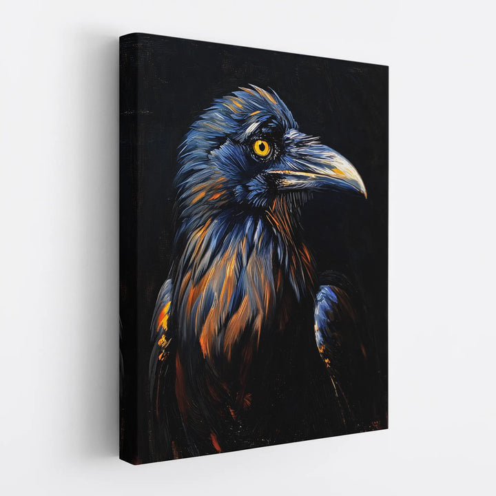 Cobalt Sentinel Raven Giclée Print 454613 Visual Wall Art AR3:4V-AR4:5V Giclée Print